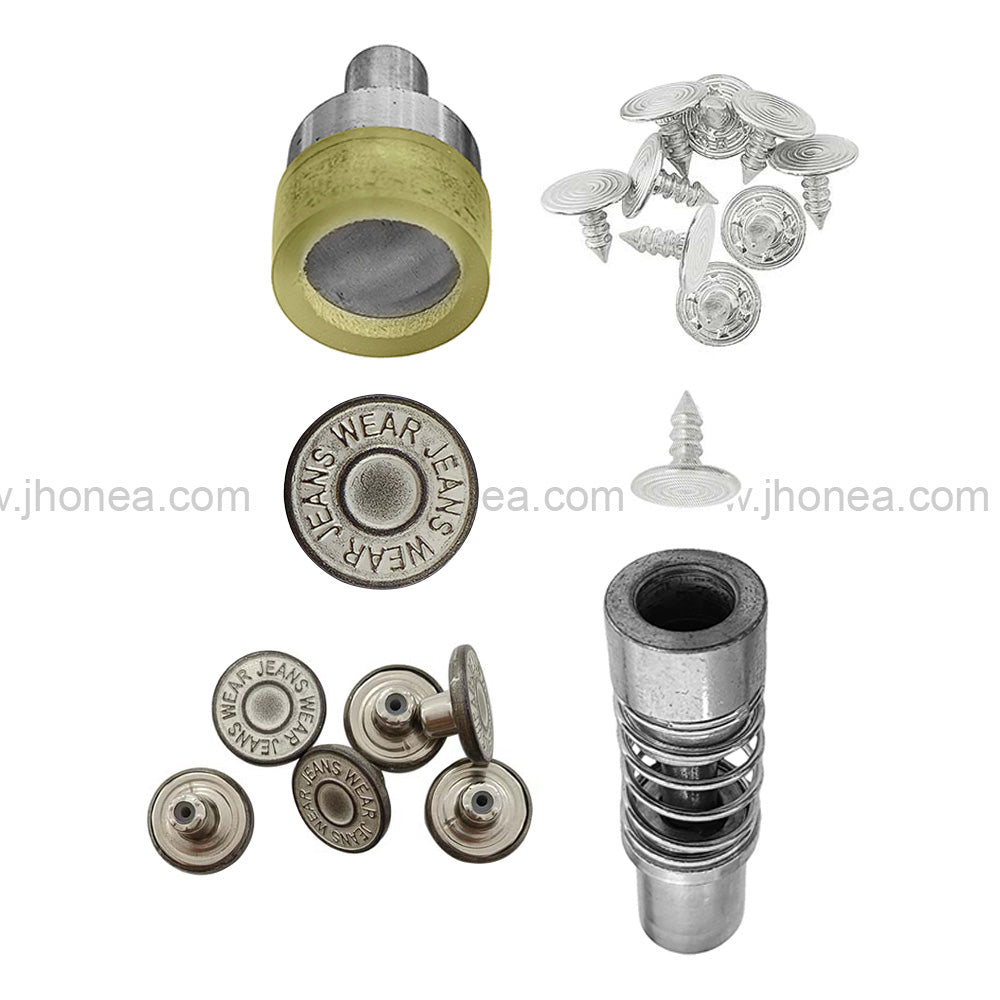 Round Engraved Jeans Button Die Mold for Button Fitting