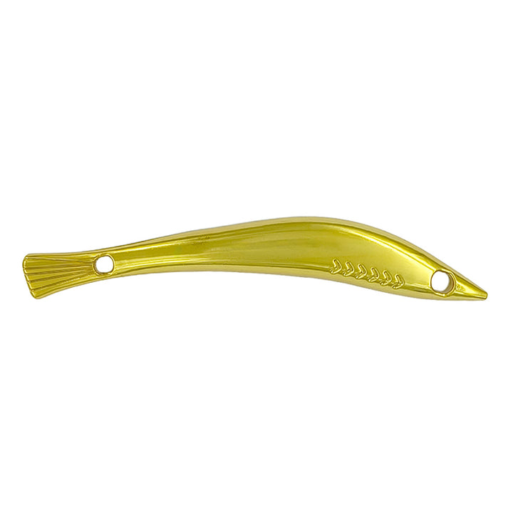 Decorative Curved Brass Gold Fashion Metal Buckle for Bags & Accessories