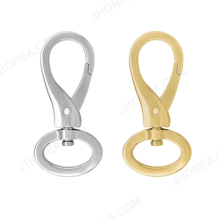 Designer Metal Swivel Lever Snap Hooks Clasp Buckle