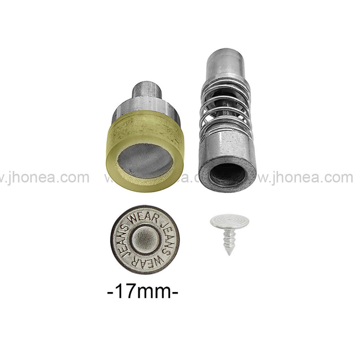Round Engraved Jeans Button Die Mold for Button Fitting