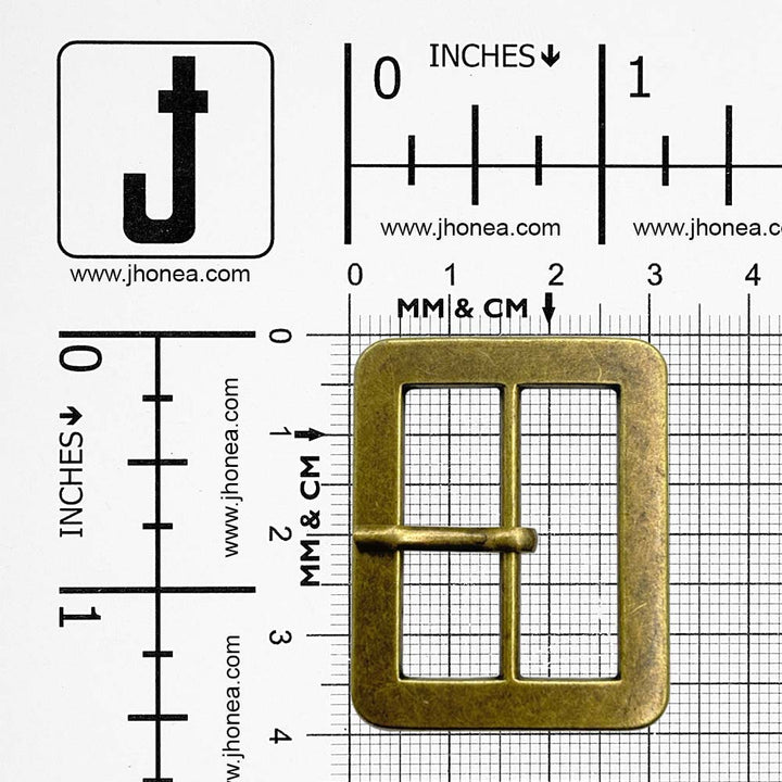 Classic Smooth Finish 30mm Tongue/Prong Belt Buckle