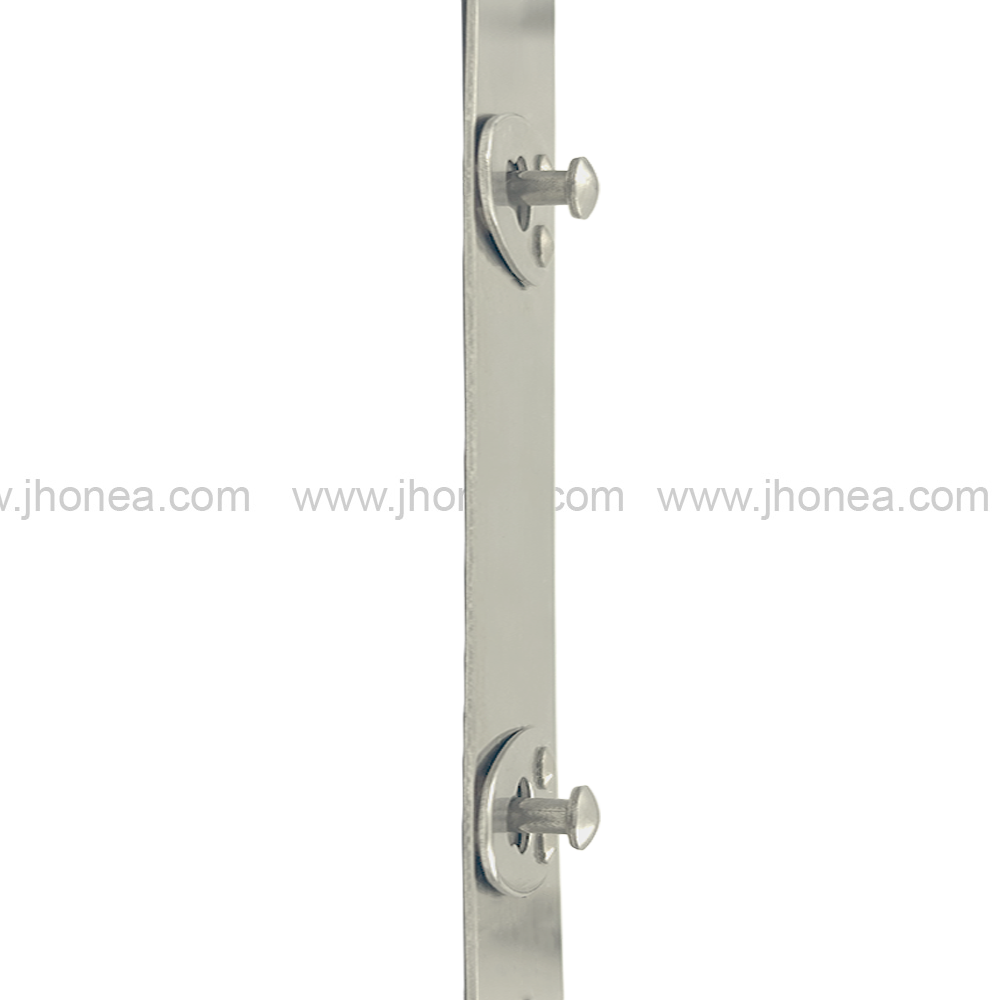 Sleek Silver Corset Busk Closure for Fashion Clothing