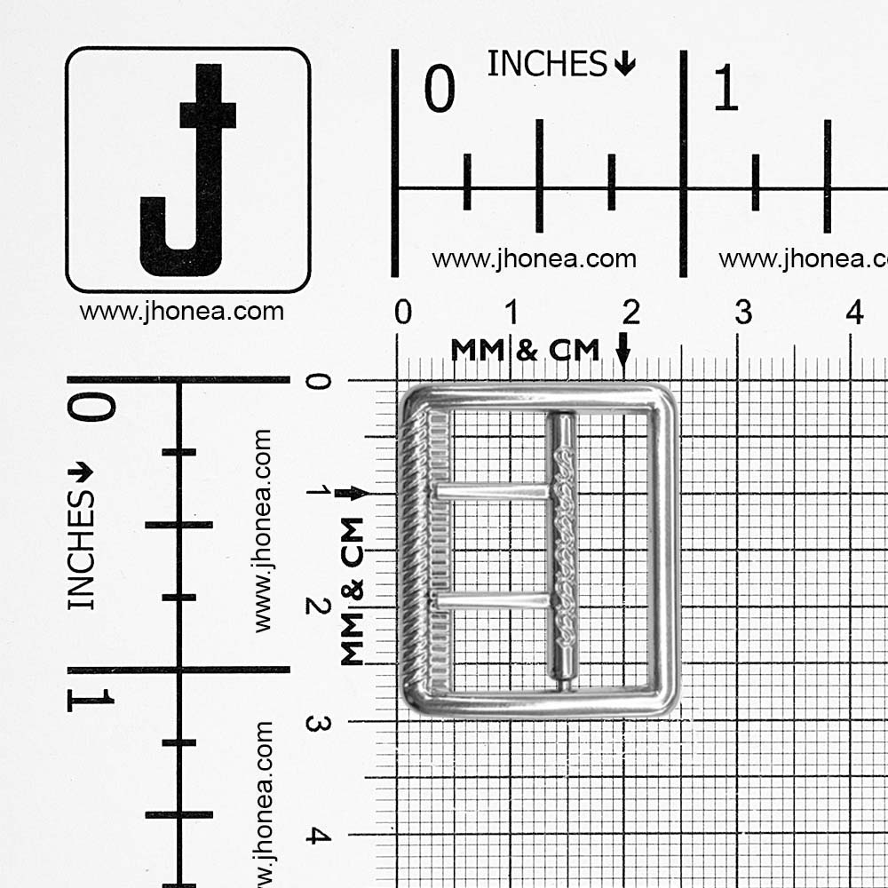 Modern Rectangular Shaped Metal Pant Buckle for Men’s & Women’s Apparel