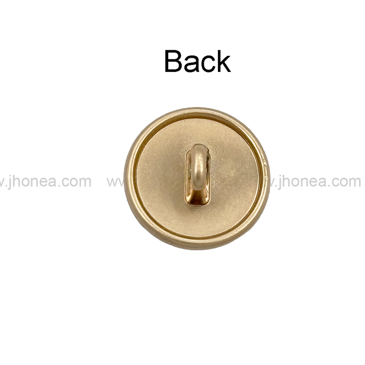 Shiny & Classy Round Shape Premium Quality Pearl Metal Button