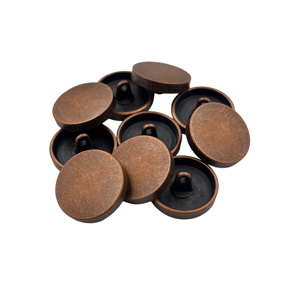 Premium Smooth Antique Surface Shirt/Coat Classic Loop Metal Buttons