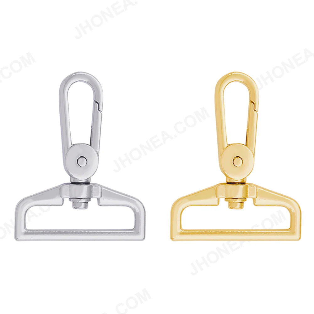 Shiny Metal Swivel Lever Snap Hook Lobster Clasp Buckle