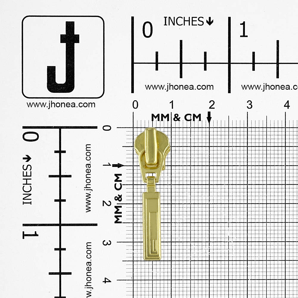YKK #3 Premium Quality Fancy Metal Zipper Puller