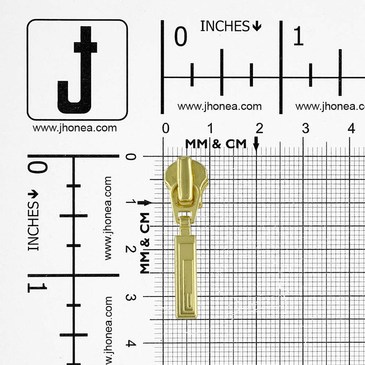 YKK #3 Premium Quality Fancy Metal Zipper Puller