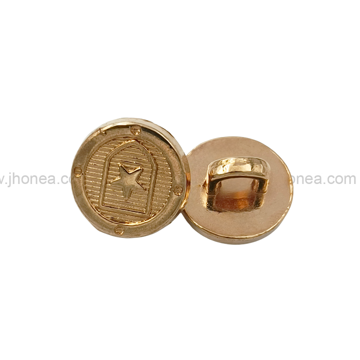 Royal Star Badge Design Downhole Metal Button