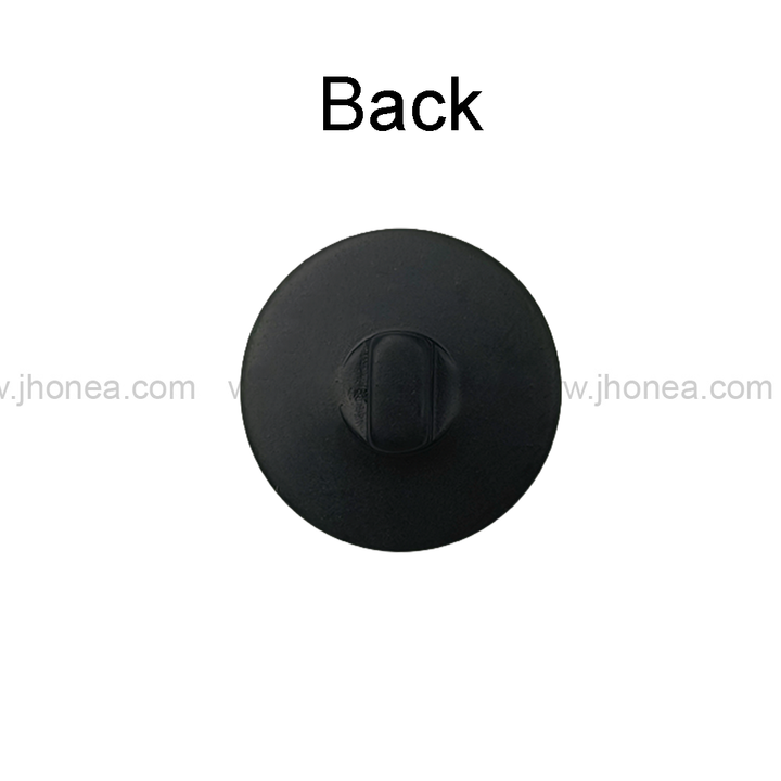 Fashionable Round Shape Black Polyester Blazer/Coat Button