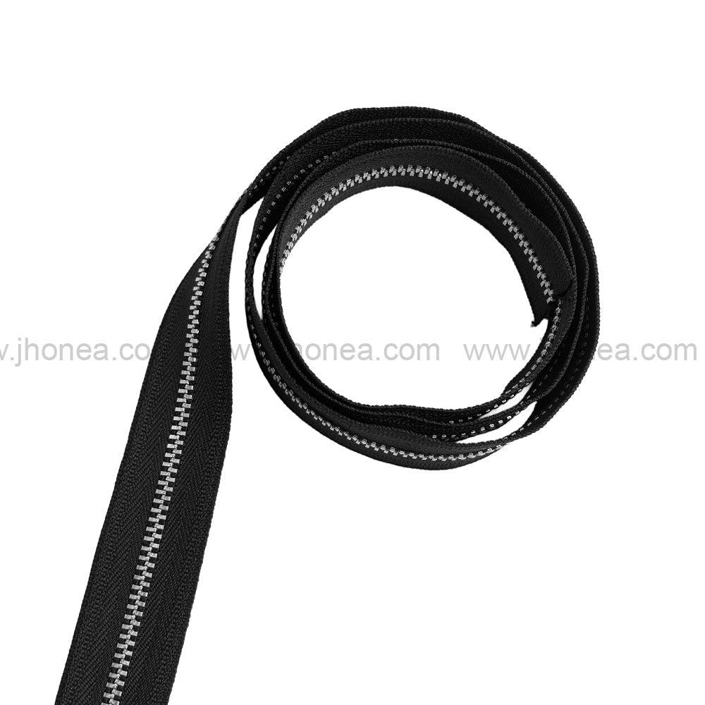 YKK #3 Number Premium Quality Black Tape YKK Metal Zipper Rolls