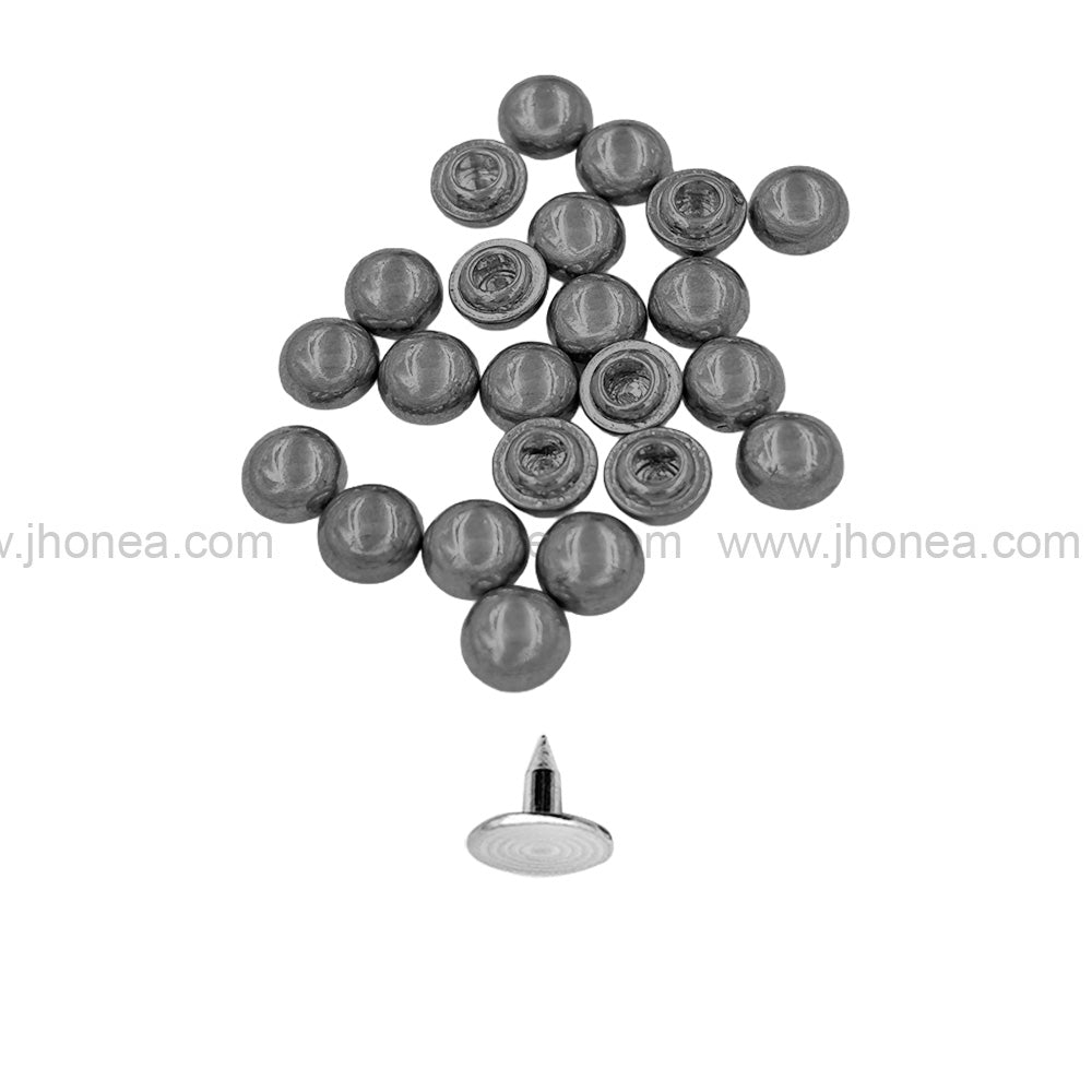 Round 6mm Dome Rivet Fastener Studs for Jeans/Jackets
