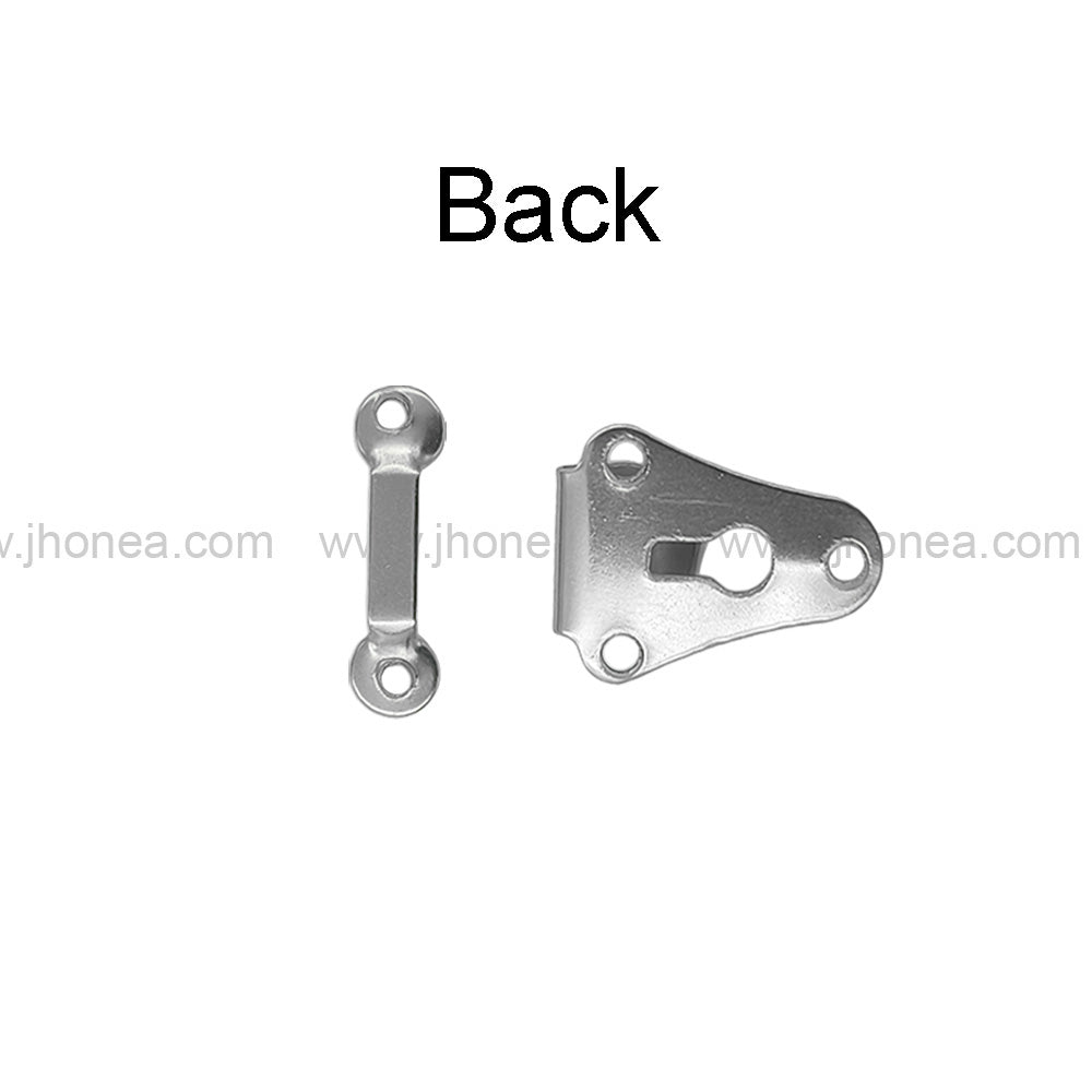 Durable 2-Part Hook & Bar Sew-On Hooks for Formal Pants & Trousers