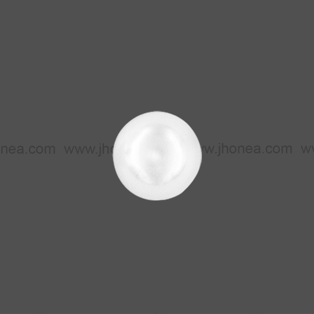 Sparkly Dome Shape Plastic Pearl Down Loop Button for Kurta