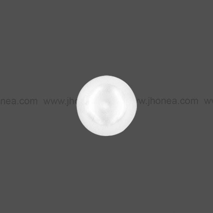Sparkly Dome Shape Plastic Pearl Down Loop Button for Kurta