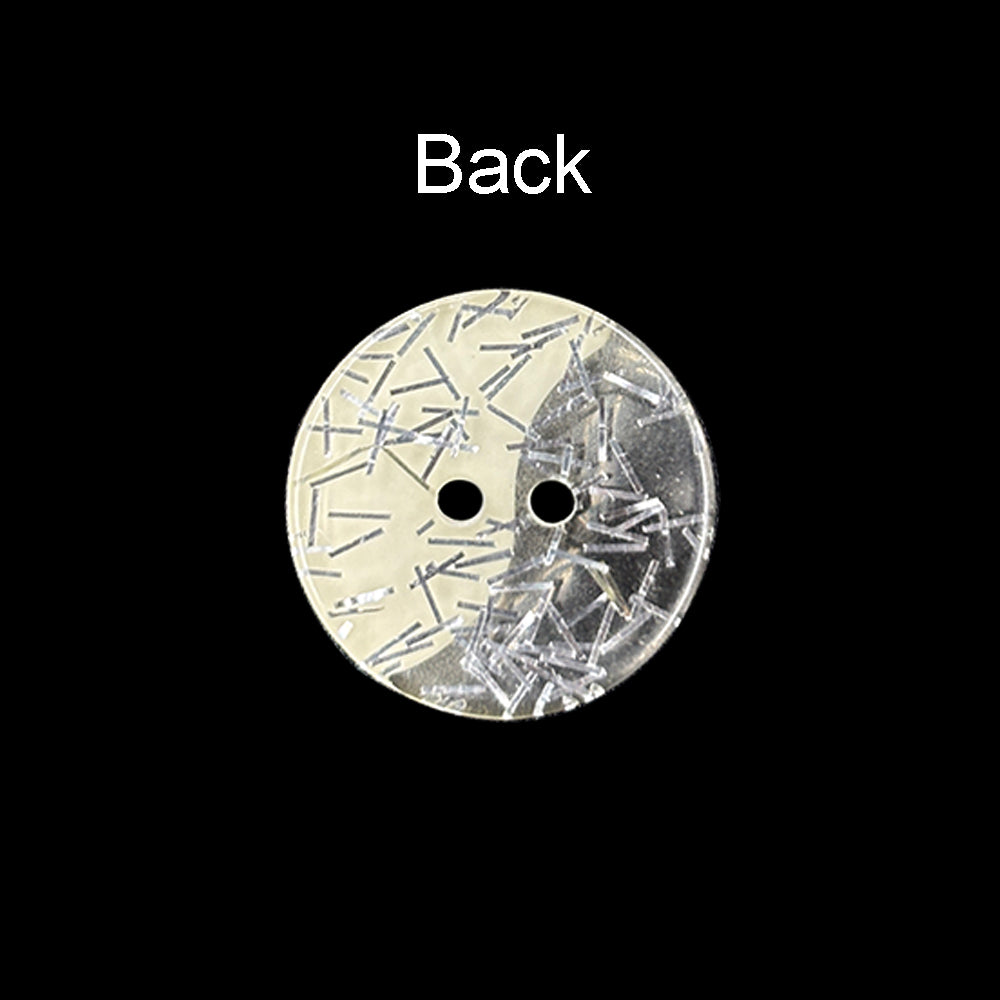 Classic Yin-Yang Design 2-Hole Polyester Buttons