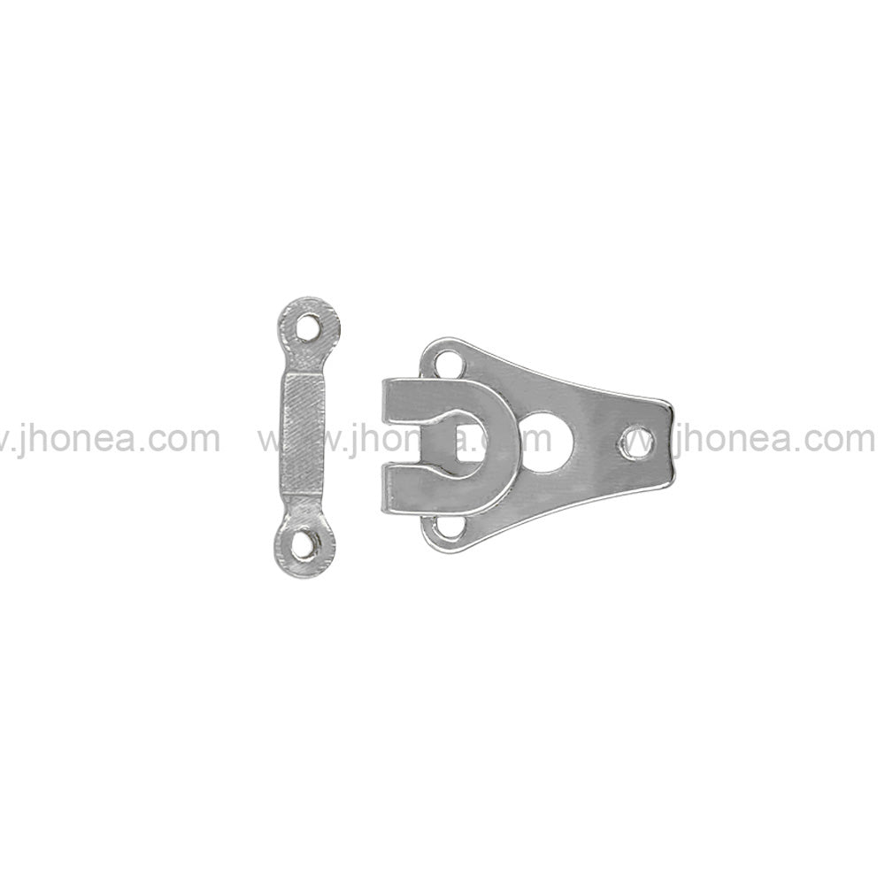 Premium Stainless Steel 2-Part Hook & Bar Sew-On Pant Trouser Hooks