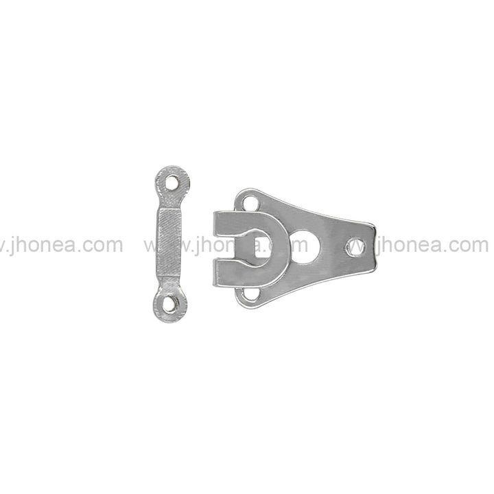 Premium Stainless Steel 2-Part Hook & Bar Sew-On Pant Trouser Hooks