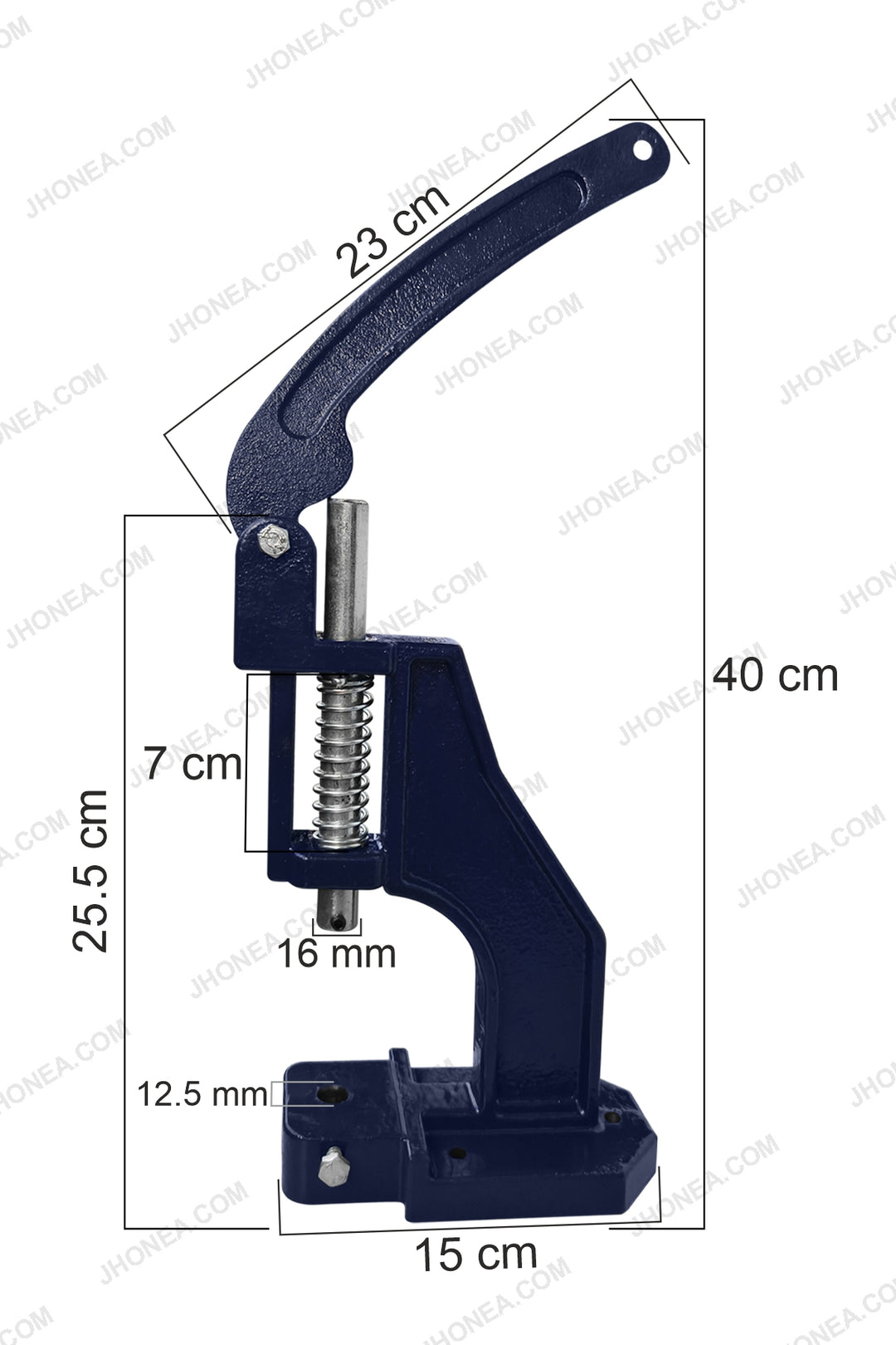 4-Part Snap Buttons, Eyelet Grommets, Rivet Studs Multipurpose Hand Press Machine