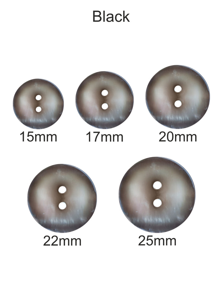 Round Shape Pearlescent Natural Marble Button