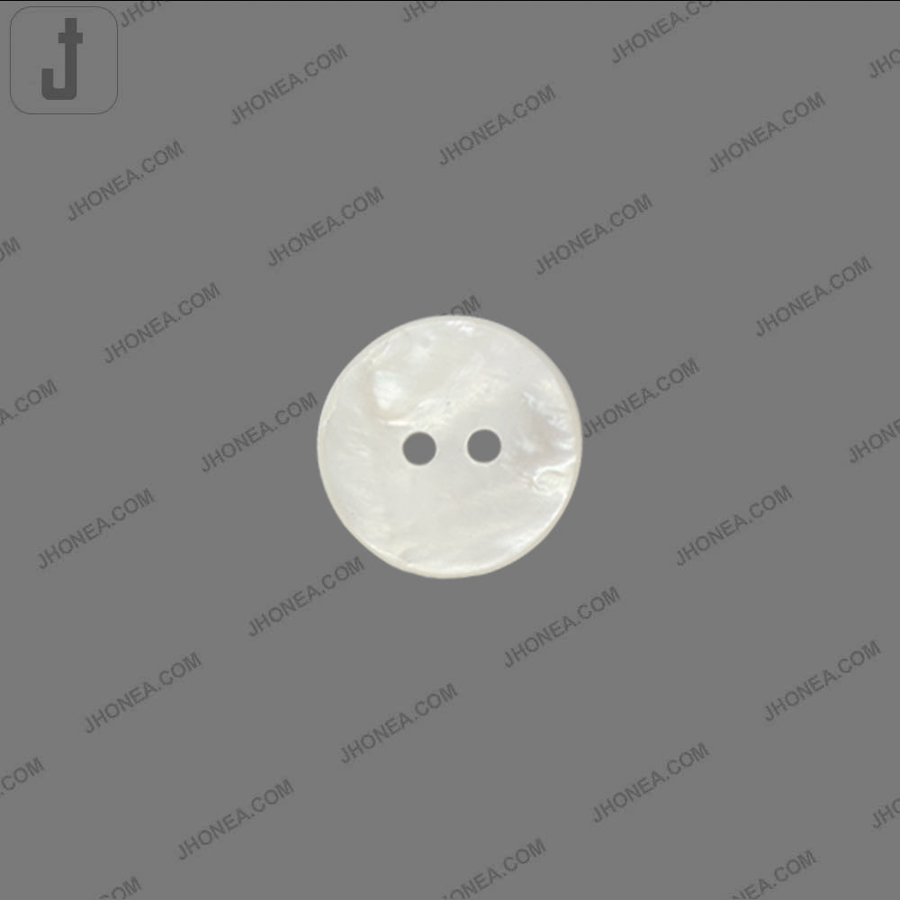 Shiny & Glossy 2-Hole Shirt Buttons for Shirts
