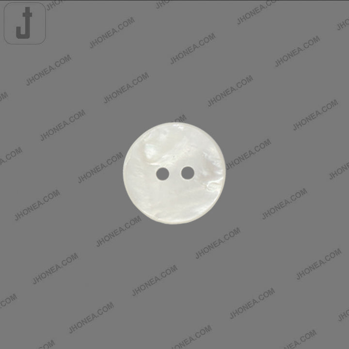 Shiny & Glossy 2-Hole Shirt Buttons for Shirts