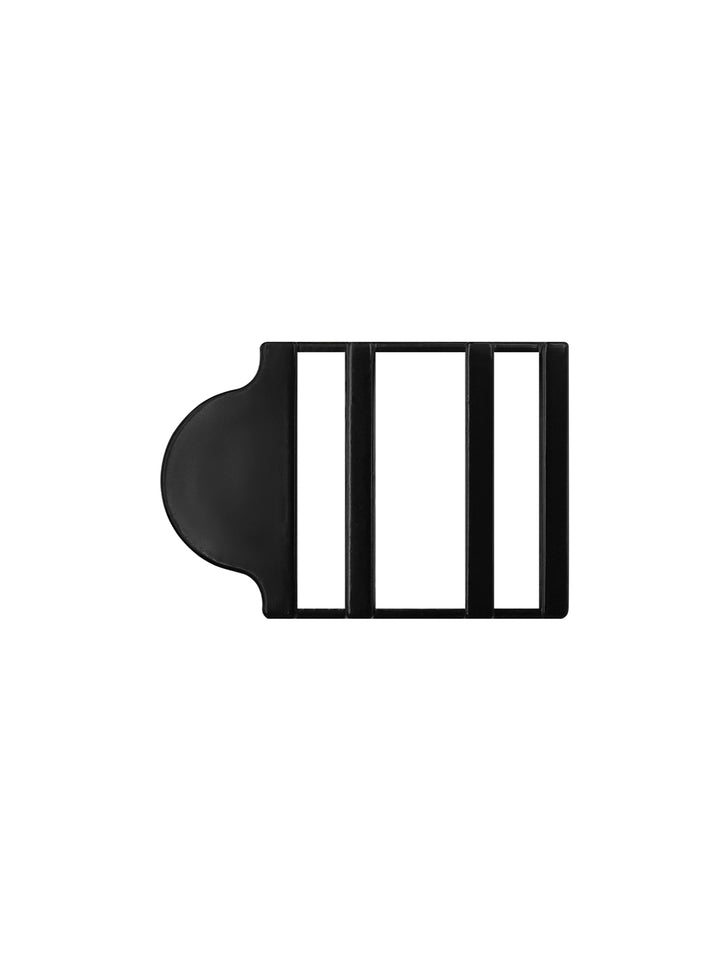 Triple-Bar Slide Strap Adjuster Metal Buckle for Belt and Bags