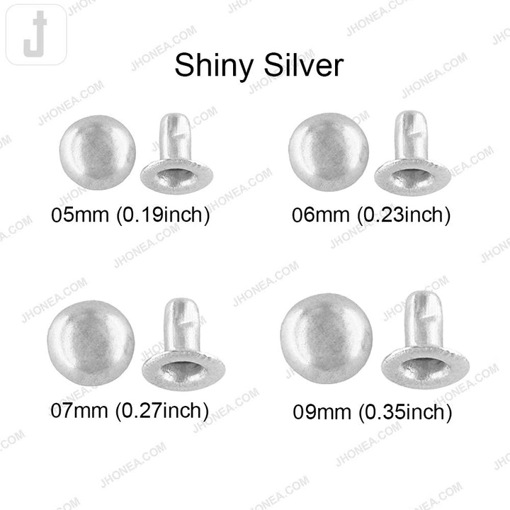 Dome Rivet Fastener Studs for Jeans & Denim Clothing