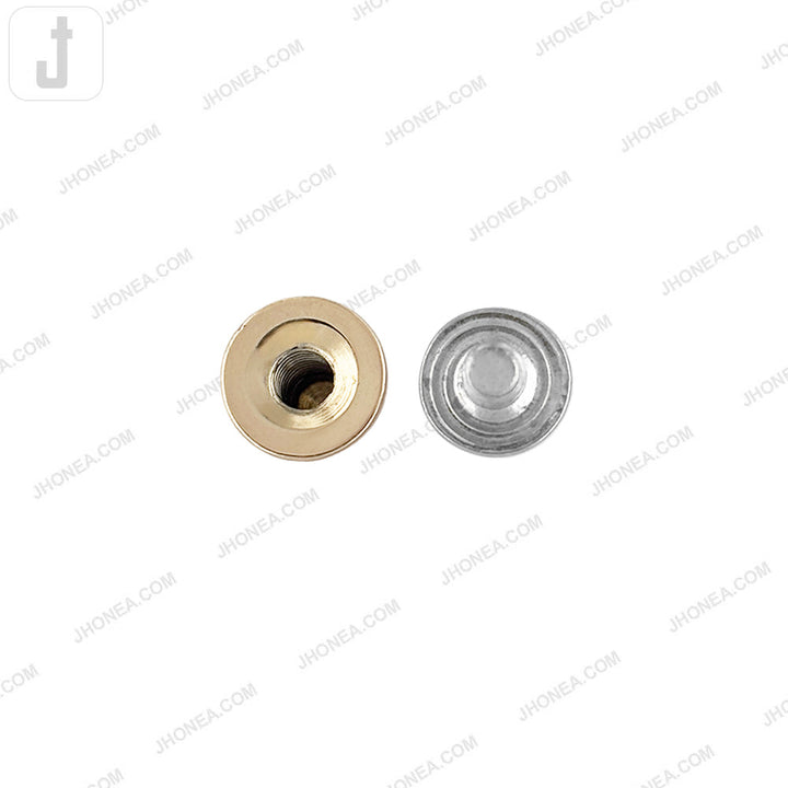 Versatile 8mm Round Head Screw Metal Button Stud for Shirt/Bags/Belts