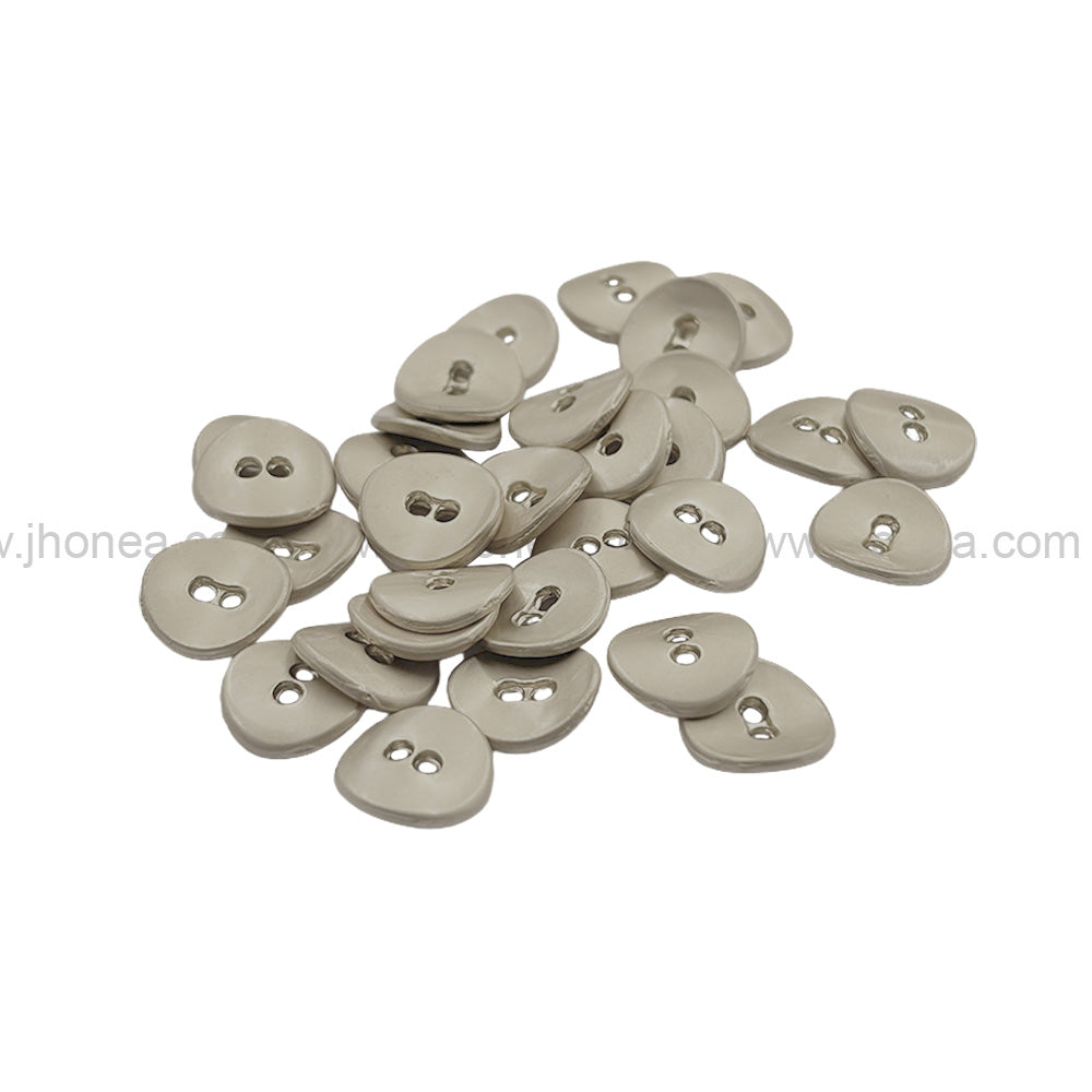 Fashionable Round Shape with Curvy Structure Metal Button