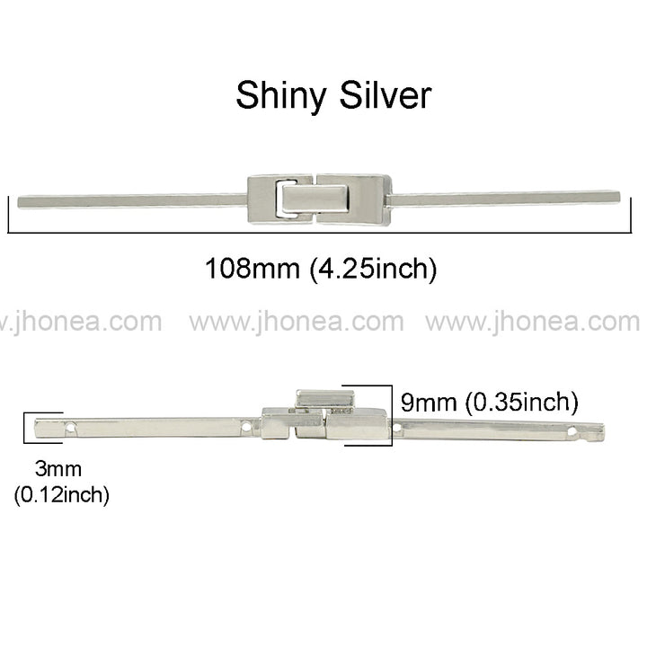 Trendy and Classy Disc-Lock Garment Clasps Metal Buckle