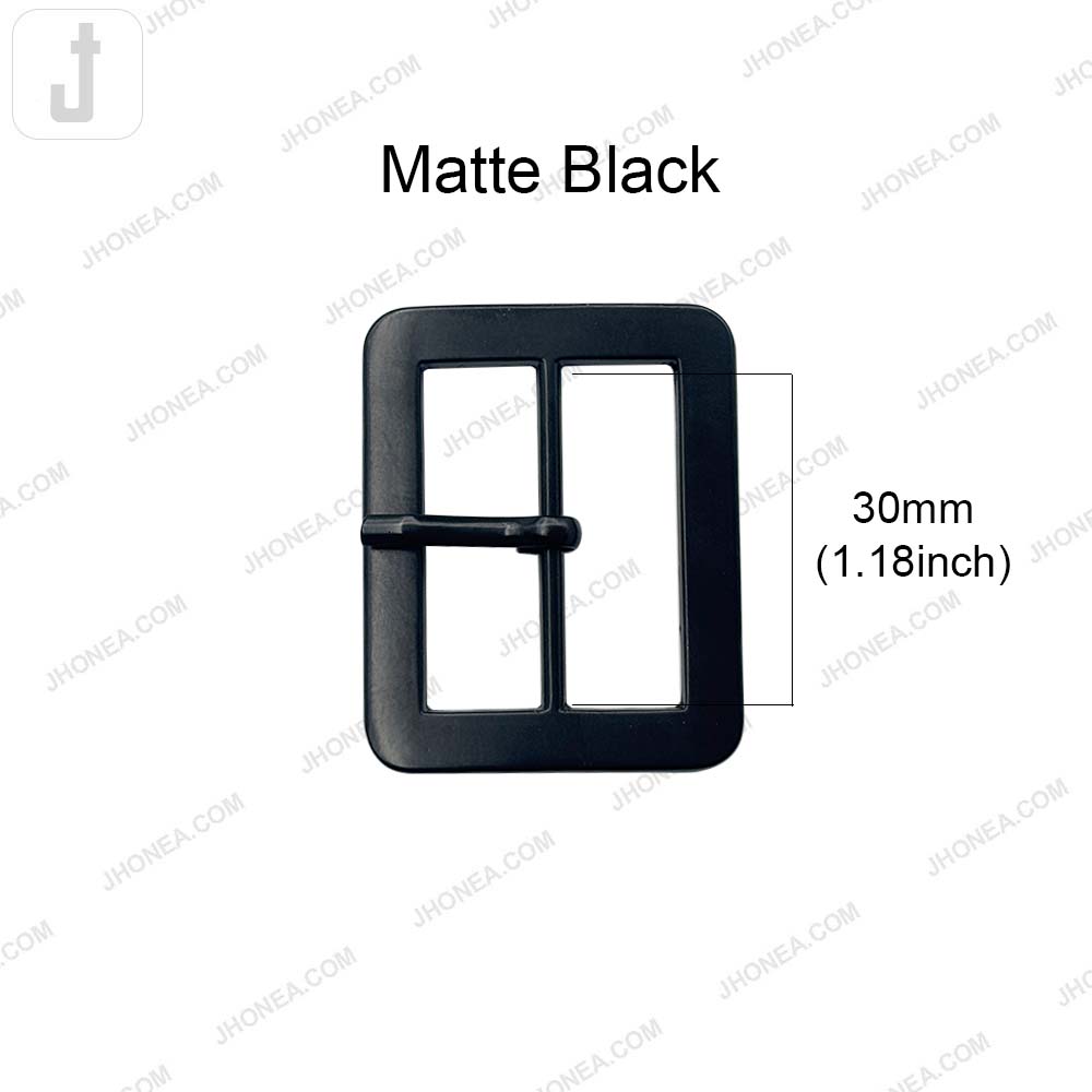 Classic Smooth Finish 30mm Tongue/Prong Belt Buckle