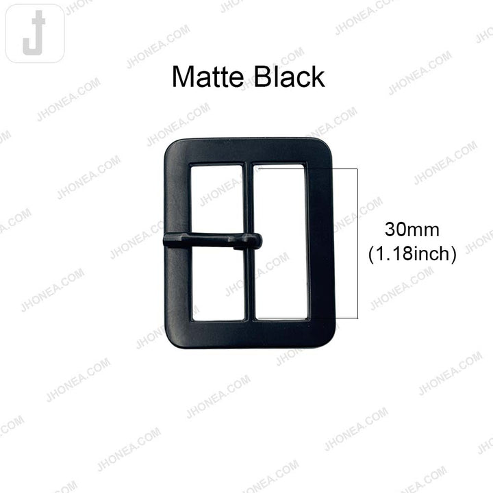 Classic Smooth Finish 30mm Tongue/Prong Belt Buckle