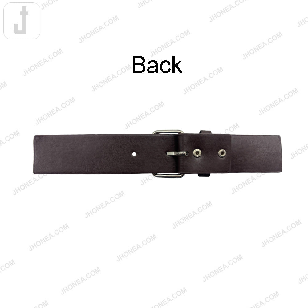 Timeless PU Leather Belt with Adjustable Prong Buckle
