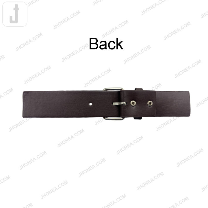 Timeless PU Leather Belt with Adjustable Prong Buckle