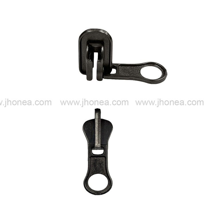 Classic #5 Gunmetal Swivel Handle Metal Zipper Puller