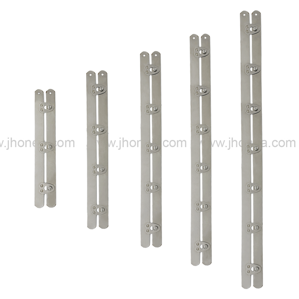 Sleek Silver Corset Busk Closure for Fashion Clothing