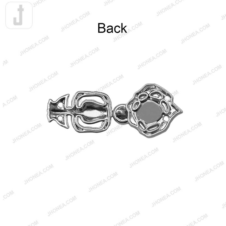 Trendy Pearl Clasp Buckle Hook and Eye Metal Buckle for Fashion Use
