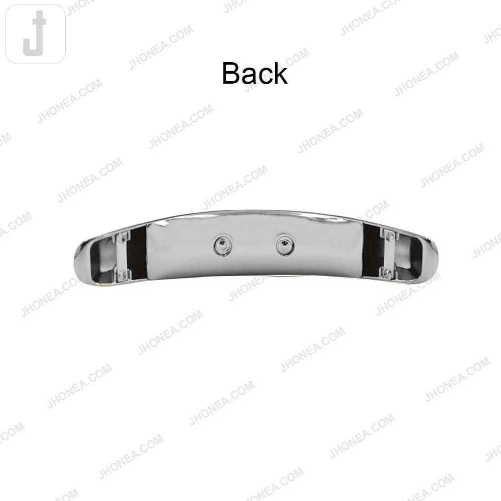 Premium Curved Glossy Finish Metal Handle Buckle for DIY Handbags