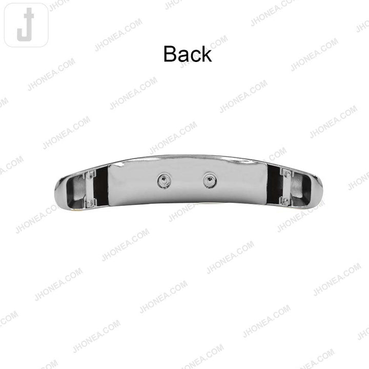 Premium Curved Glossy Finish Metal Handle Buckle for DIY Handbags