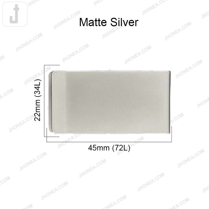 Matte Finish Designer Rectangular 2 Part Snap Buttons