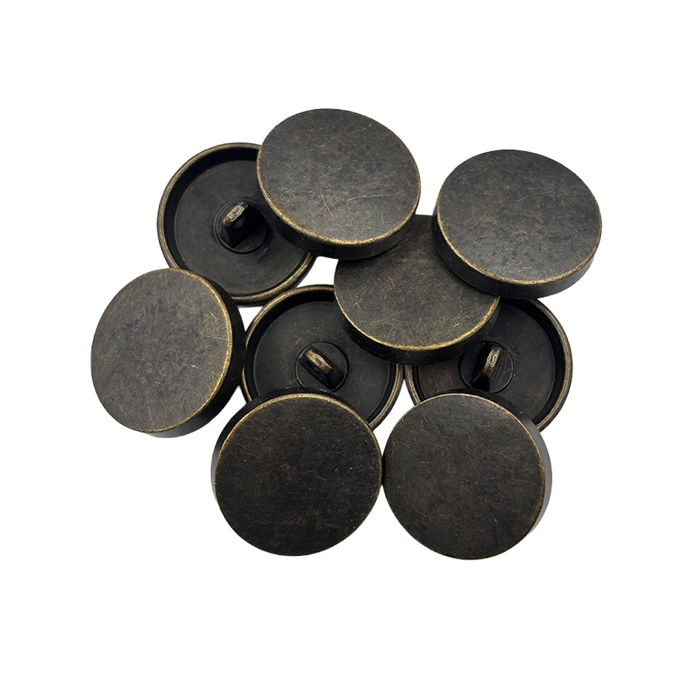 Premium Smooth Antique Surface Shirt/Coat Classic Loop Metal Buttons