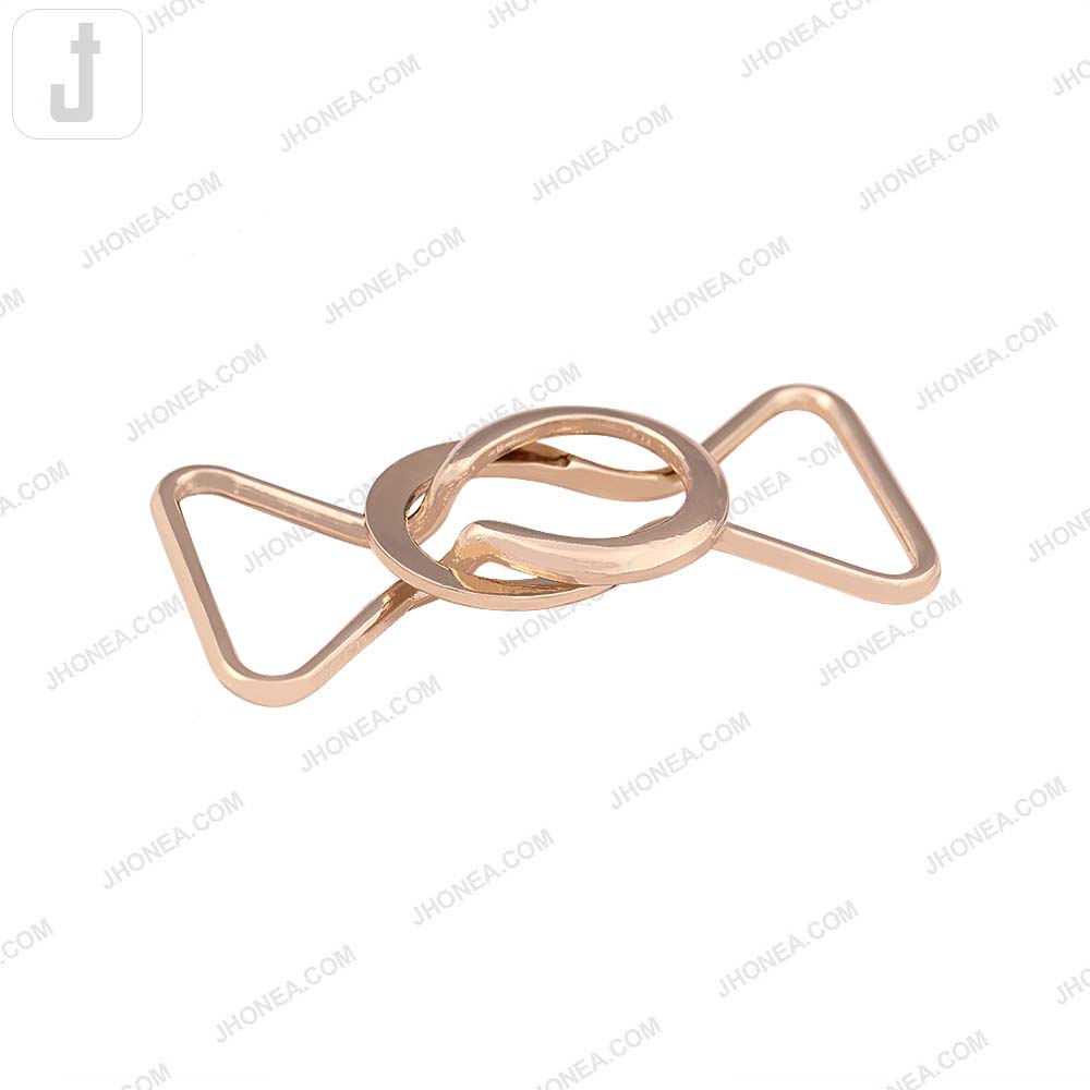 Classic Geometrical Structure Shiny Closure Clasp Buckle