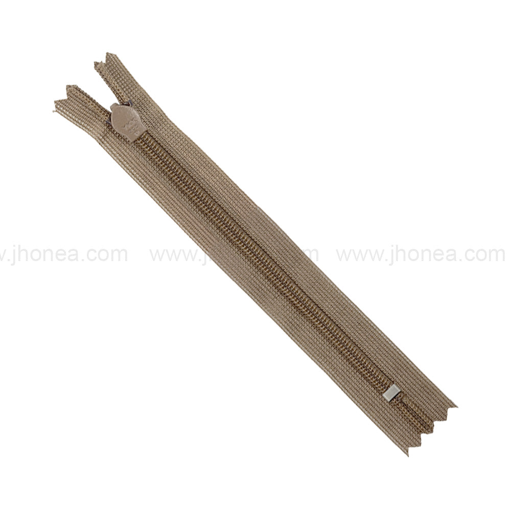 YKK #2 Invisible Closed-End Concealed Zipper 18 Inch Assorted Colors Pack of 60 Pieces
