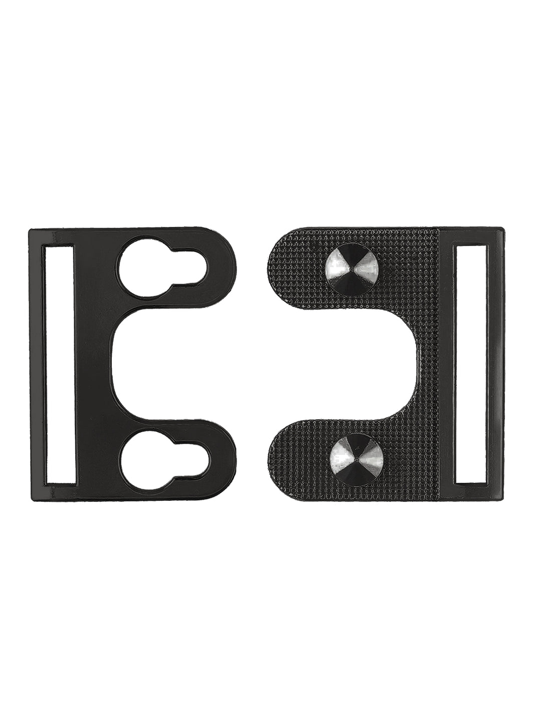 Premium Double Slot Interlocking Metal Closure Clasp Buckle for Bags/Belts