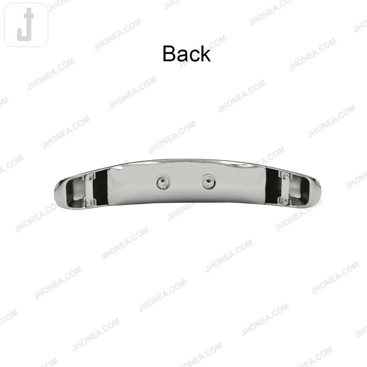 Premium Curved Glossy Finish Metal Handle Buckle for DIY Handbags