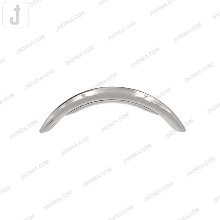 Premium Curved Glossy Finish Metal Handle Buckle for DIY Handbags