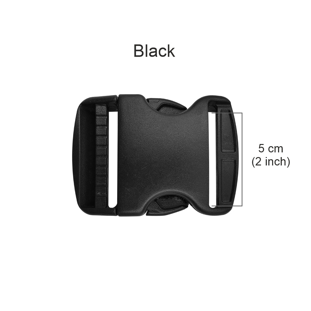 Big Size 50mm Stylish Quick Side Release Plastic Clasp Webbing Buckle