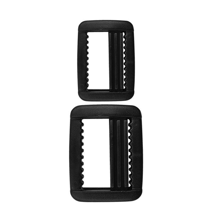 Adjustable Webbing Strap Black Webbing Plastic Slider Buckle