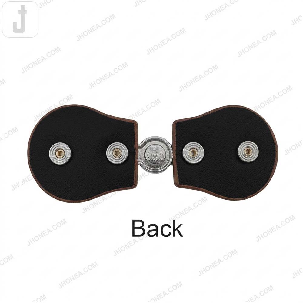 Embossed PU Leather Magnetic Belt Buckle Closure for Dresses
